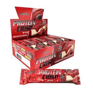 PROTEIN CRISP BAR CHESSECAKE FRUTAS VERMELHAS 45g INTEGRALMEDICA