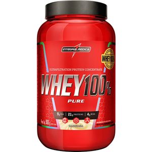 WHEY 100% PURE SABOR BAUNILHA 900g INTEGRALMEDICA