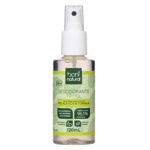 DESODORANTE SPRAY MELALEUCA & TORANJA 120ml BONI NATURAL