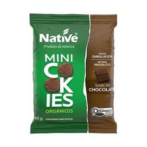 COOKIES ORGÂNICO CHOCOLATE 40g NATIVE