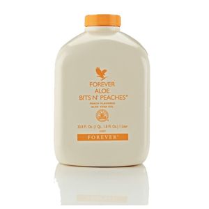 FOREVER ALOE BITSN PEACHES 1L FOREVER