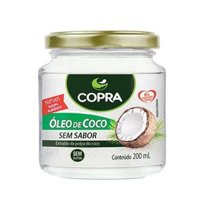 OLEO DE COCO SEM SABOR 200ml COPRA