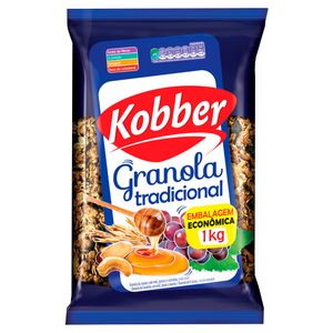 GRANOLA TRADICIONAL COM MEL 1Kg KOBBER