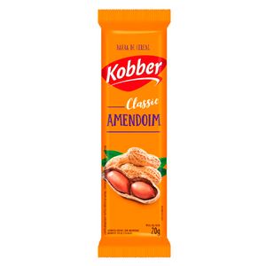 BARRA DE CEREAL CLASSIC AMENDOIM 20g KOBBER