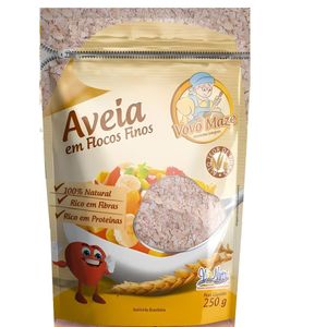 AVEIA EM FLOCOS FINOS 250g VOVÓ MAZE