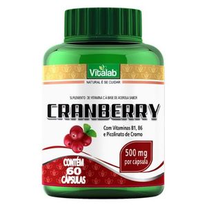 CRANBERRY 500mg 60 CÁPSULAS VITALAB