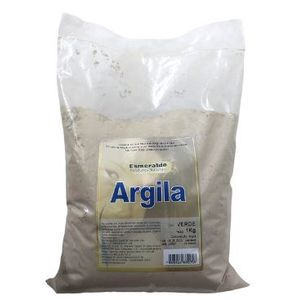 ARGILA VIRGEM VERDE 1kg ESMERALDO