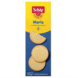 MARIA PLAIN BISCUITS SEM GLÚTEN 125g  SCHAR