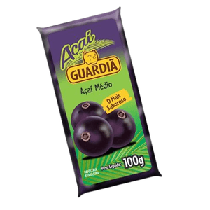 POLPA DE AÇAI 100g GUARDIA