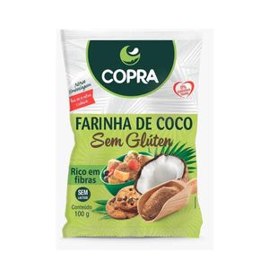 FARINHA DE COCO SEM GLÚTEN 100g COPRA