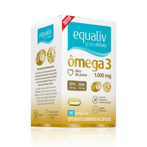 ÔMEGA 3 1000mg 90 CÁPSULAS EQUALIV