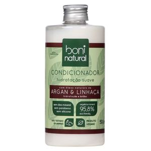 CONDICIONADOR ARGAN & LINHAÇA 500ml BONI NATURAL