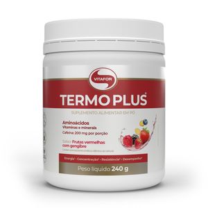 TERMO PLUS FRUTAS VERMELHAS COM  GENGIBRE E CHÁ VERDE 240g VITAFOR