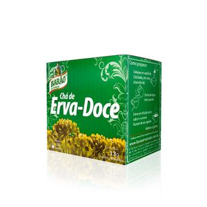 CHÁ DE ERVA DOCE 10 SACHÊS 13g BARÃO