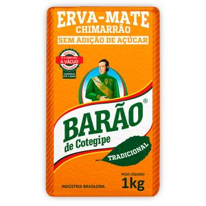 ERVA MATE CHIMARRÃO TRADICIONAL 1Kg BARÃO