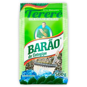 ERVA MATE TERERÉ SEM AÇÚCAR 500g BARÃO