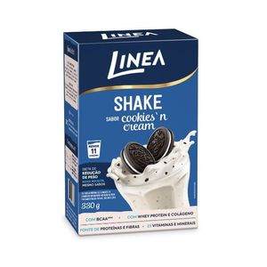 SHAKE ZERO AÇÚCAR SABOR COOKIES CREAM 330g LINEA