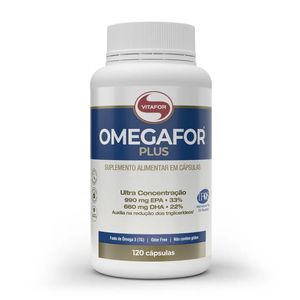OMEGAFOR PLUS 1g 120 CÁPSULAS  VITAFOR