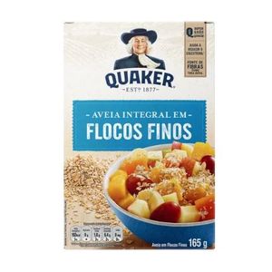 AVEIA EM FLOCOS FINOS 165g QUAKER