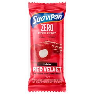 BOLINHO ZERO RED VELVET 40g SUAVIPAN