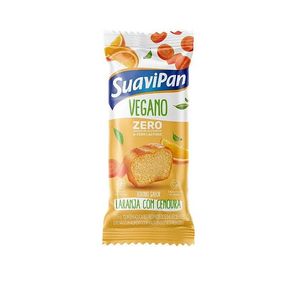 BOLINHO ZERO VEGANO LARANJA C CENOURA 35g SUAVIPAN