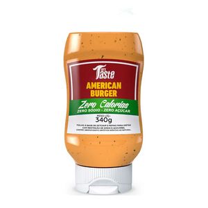 AMERICAN BURGER ZERO SÓDIO ZERO AÇÚCAR 340g MRS TASTE