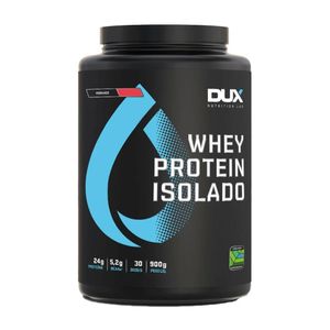 WHEY PROTEIN ISOLADO MORANGO 900g DUX