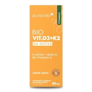 VITAMINA D3 K2 20ml PURAVIDA