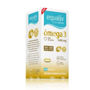 ÔMEGA 3 1000mg 180 CÁPSULAS EQUALIV