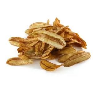 BANANA CHIPS COM CANELA 100g A GRANEL