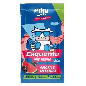 PRE TREINO EXQUENTA SABOR AMORA 20g MUKE