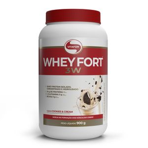 WHEY FORT 3W SABOR COOKIES N CREAM 900g VITAFOR