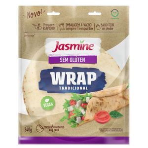 WRAP TRADICIONAL SEM GLÚTEN 240g JASMINE