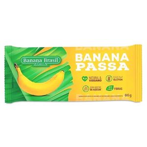 BANANA PASSA EXPORT 86g BANANA BRASIL
