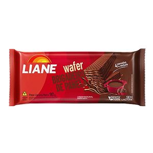 BISCOITO WAFER SABOR BRIGADEIRO DE PANELA SEM LACTOSE 90g LIANE