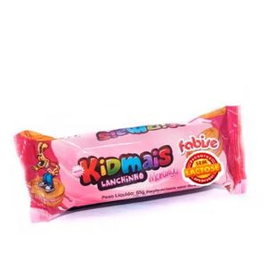 BISCOITO RECHEADO KIDMAIS SABOR MORANGO 55g FABISE