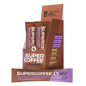 SUPERCOFFEE SABOR CHOCOLATE 10g CAFFEINE ARMY