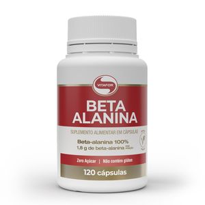 BETA ALANINA 500mg 120 CÁPSULAS VITAFOR