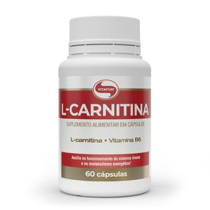L CARNITINA 530mg 60 CÁPSULAS VITAFOR