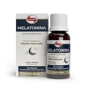 MELATONINA GOTAS SABOR MENTA 20ml  VITAFOR