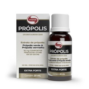 PRÓPOLIS VERDE E VERMELHO EXTRA FORTE 20ml VITAFOR