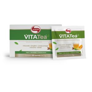 VITATEA CHÁ VERDE E GENGIBRE 30 SACHÊS DE 2g VITAFOR
