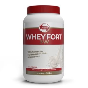 WHEY FORT 3W SABOR NEUTRO 900g VITAFOR