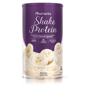 SHAKE BANANA C CHIA E LINHACA 450g SANAVITA