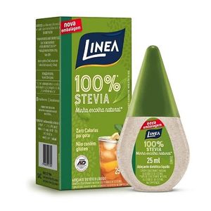 ADOÇANTE 100% STEVIA 25ml LINEA