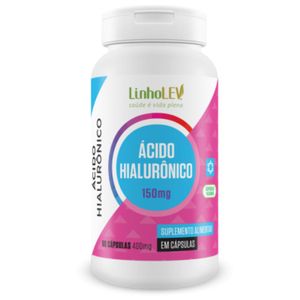 ÁCIDO HIALURÔNICO 400mg 60 CÁPSULAS LINHO LEV