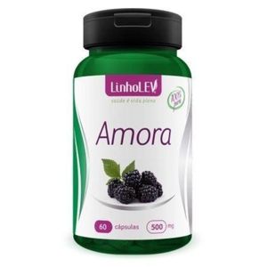 AMORA 500mg 60 CÁPSULAS LINHO LEV