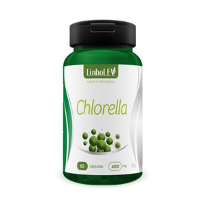 CHLORELLA 400mg 60 CÁPSULAS LINHO LEV