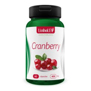 CRANBERRY 400mg 60 CÁPSULAS LINHO LEV
