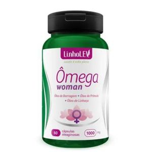 ÔMEGA WOMAN 1000mg 60 CÁPSULAS LINHO LEV